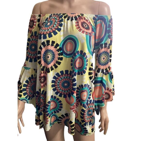 Vintage Retro Style Tunic Top S - Picture 1 of 5